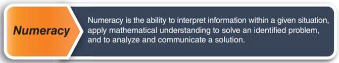 definition of numeracy